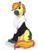 Size: 3000x4000 | Tagged: safe, artist:lupiarts, oc, oc only, oc:yaktan, earth pony, pony, clothes, hoodie, male, simple background, sitting, smiling, solo, stallion, transparent background