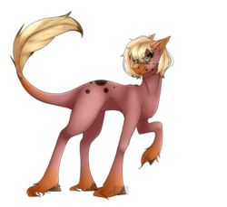 Size: 3151x2888 | Tagged: safe, artist:lastaimin, oc, oc only, earth pony, pony, high res, raised hoof, simple background, solo, transparent background, unshorn fetlocks