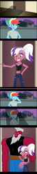 Size: 2438x11341 | Tagged: safe, artist:urhangrzerg, lord tirek, rainbow dash, oc, equestria girls, g4, absurd resolution, comic, daddy tirek, date, equestria girls-ified, equestria guys, female, male, parent:lord tirek, rainbow blitz, rule 63