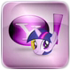 Size: 79x79 | Tagged: safe, twilight sparkle, g4, app, icon, there's a pony for that, yahoo, yahoof!