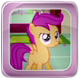 Size: 79x79 | Tagged: safe, scootaloo, g4, app, icon, igallop, there's a pony for that