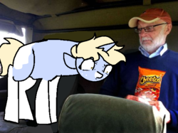 Size: 540x403 | Tagged: safe, artist:nootaz, oc, oc:nootaz, human, cheetos, irl, irl human, photo, ponies in real life