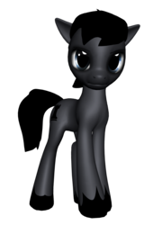 Size: 996x1461 | Tagged: safe, artist:ilucky7, oc, oc only, oc:rook, earth pony, pony, 3d, male, simple background, solo, stallion, transparent background