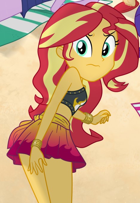 1639843 Safe Artist Charliexe Edits Edit Sunset Shimmer