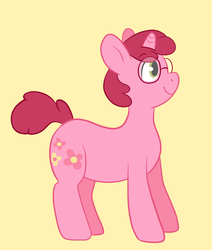 Size: 829x976 | Tagged: safe, artist:flutterflower, artist:starflutterfly, oc, oc only, oc:aster, pony, unicorn, glasses, male, simple background, smiling, solo