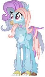 Size: 1017x1717 | Tagged: safe, artist:thecreativeenigma, oc, oc only, classical hippogriff, hippogriff, female, hippogriff oc, simple background, solo, transparent background