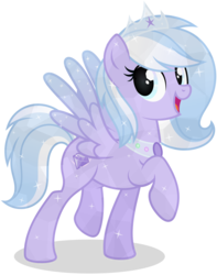 Size: 945x1200 | Tagged: safe, artist:mypaintedmelody, oc, oc only, oc:glitter jewel, crystal pony, pegasus, pony, female, mare, raised hoof, simple background, solo, transparent background