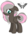 Size: 1545x1905 | Tagged: safe, artist:marielle5breda, oc, oc only, oc:black butterfly, pegasus, pony, female, mare, offspring, parent:fluttershy, parent:thunderlane, parents:thundershy, simple background, solo, transparent background