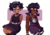 Size: 2100x1451 | Tagged: safe, artist:mochietti, diamond tiara, silver spoon, human, g4, alternate hairstyle, alternate universe, blushing, bracelet, choker, clothes, dark skin, dress, duo, ear piercing, earring, eyebrow piercing, female, glasses, goth, hair dye, humanized, jewelry, lip piercing, necklace, nose piercing, older, pantyhose, piercing, pigtails, pleated skirt, ripped pantyhose, simple background, skirt, socks, spiked choker, stockings, striped pantyhose, striped socks, tank top, tattoo, thigh highs, torn clothes, transparent background