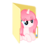 Size: 313x293 | Tagged: safe, artist:crystalponyart7669, oc, oc only, oc:crystal heart, pony, unicorn, base used, female, folder, mare, prone, simple background, solo, transparent background