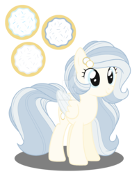 Size: 1600x2003 | Tagged: safe, artist:missbramblemele, oc, oc only, oc:sugar cookie, pegasus, pony, female, mare, simple background, solo, transparent background, watermark