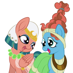 Size: 3000x3000 | Tagged: safe, artist:squipycheetah, meadowbrook, somnambula, earth pony, pegasus, pony, g4, cute, duo, female, high res, lesbian, mare, meadowcute, shipping, simple background, somnambetes, somnambrook, transparent background