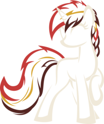 Size: 3000x3578 | Tagged: safe, artist:up1ter, oc, oc only, oc:maple rose, pony, unicorn, female, high res, lineart, mare, simple background, solo, transparent background