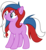 Size: 3308x3605 | Tagged: safe, artist:poniacz-internetuff, earth pony, pony, base used, czech republic, female, high res, mare, nation ponies, ponified, simple background, solo, transparent background