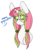 Size: 1500x2000 | Tagged: safe, artist:php172, oc, oc only, oc:stargazer lily, pony, unicorn, bust, dialogue, ear fluff, female, freckles, glasses, mare, pigtails, raised eyebrows, simple background, solo, transparent background, wingding eyes