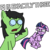 Size: 1000x1000 | Tagged: safe, artist:greenwood, twilight sparkle, oc, oc:filly anon, alicorn, pony, g4, dialogue, female, filly, floppy ears, male, professor frink, simple background, the simpsons, transparent background, twilight sparkle (alicorn)