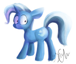 Size: 1024x862 | Tagged: dead source, safe, artist:shellielle, trixie, pony, unicorn, g4, butt, female, plot, solo, surprised, wide eyes