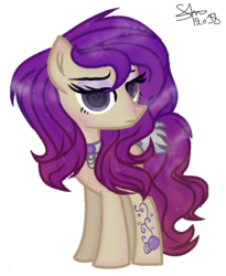 Size: 645x787 | Tagged: safe, artist:spectrumnightyt, oc, oc only, oc:condensed milk, pegasus, pony, female, mare, simple background, solo, transparent background