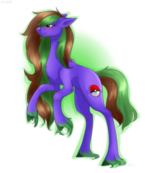 Size: 3089x3673 | Tagged: safe, artist:lastaimin, oc, oc only, oc:narachi, earth pony, pony, female, high res, mare, pokémon, simple background, solo, transparent background