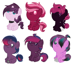 Size: 614x548 | Tagged: safe, artist:marielle5breda, oc, oc only, pegasus, pony, unicorn, baby, baby pony, base used, colt, female, filly, magical lesbian spawn, male, offspring, parent:tempest shadow, parent:twilight sparkle, parents:tempestlight, simple background, transparent background