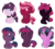 Size: 614x548 | Tagged: safe, artist:marielle5breda, oc, oc only, pegasus, pony, unicorn, baby, baby pony, base used, colt, female, filly, magical lesbian spawn, male, offspring, parent:tempest shadow, parent:twilight sparkle, parents:tempestlight, simple background, transparent background