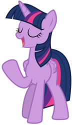 Size: 3850x6608 | Tagged: safe, artist:estories, twilight sparkle, alicorn, pony, g4, absurd resolution, eyes closed, female, simple background, solo, transparent background, twilight sparkle (alicorn), vector