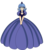 Size: 2800x3200 | Tagged: safe, alternate version, artist:darkduskshine, artist:escafa, artist:spawnfan, princess luna, human, g4, alternate color palette, alternate universe, breasts, busty princess luna, clothes, cute, dress, gown, high res, humanized, luna of atlantis, lunabetes, s1 luna, simple background, smiling, transparent background