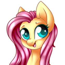 Size: 2000x2000 | Tagged: safe, artist:sodapopfairypony, fluttershy, pegasus, pony, g4, bust, colored pupils, cute, female, heart eyes, high res, looking at you, mare, open mouth, portrait, shyabetes, simple background, smiling, solo, transparent background, wingding eyes