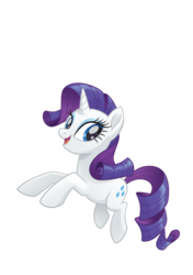 Size: 1184x1679 | Tagged: safe, rarity, pony, unicorn, g4, my little pony: the movie, female, looking at you, simple background, smiling, solo, transparent background, vector