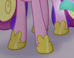 Size: 248x196 | Tagged: safe, screencap, princess cadance, alicorn, pony, g4, my little pony: the movie, cropped, female, hoof shoes, legs, mare, pictures of legs, solo