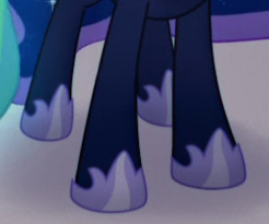 Size: 246x205 | Tagged: safe, screencap, princess luna, pony, g4, my little pony: the movie, cropped, hoof shoes, hooves, legs, pictures of legs