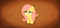 Size: 1652x778 | Tagged: safe, screencap, fluttershy, pegasus, pony, g4, my little pony: the movie, cropped, cute, female, hnnng, i'm the friend you need, looking up, mare, shyabetes, solo, weapons-grade cute