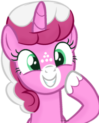 Size: 695x857 | Tagged: safe, artist:venomns, oc, oc only, oc:milky, pony, unicorn, base used, cute, female, freckles, grin, mare, simple background, smiling, solo, squee, transparent background, unshorn fetlocks