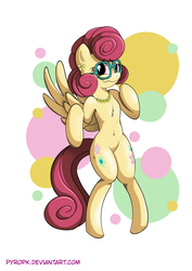 Size: 1280x1811 | Tagged: safe, artist:pyropk, posey shy, pegasus, pony, semi-anthro, flutter brutter, g4, adorasexy, adorkable, belly button, bipedal, cute, dork, female, glasses, meganekko, milf, mother, posey shyabetes, sexy, shy, solo, sweat