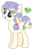 Size: 1217x1773 | Tagged: safe, artist:marielle5breda, oc, oc only, earth pony, pony, female, magical lesbian spawn, mare, offspring, parent:applejack, parent:rarity, parents:rarijack, simple background, solo, transparent background