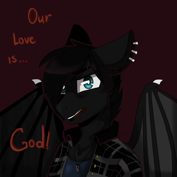 Size: 3000x3000 | Tagged: safe, artist:serodart, oc, oc only, pony, clothes, high res, male, piercing, solo