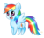 Size: 1800x1600 | Tagged: safe, artist:spice5400, rainbow dash, pegasus, pony, g4, chibi, cute, dashabetes, female, mare, open mouth, simple background, solo, transparent background, weapons-grade cute