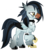 Size: 1372x1548 | Tagged: dead source, safe, artist:thecreativeenigma, oc, oc only, classical hippogriff, hippogriff, beak piercing, choker, goth, simple background, solo, spiked wristband, transparent background, wristband