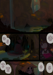 Size: 1250x1760 | Tagged: safe, artist:lumo, anthro, comic:lumo's pony academy, comic, dialogue, pony academy (chapter 5)