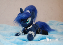 Size: 1600x1144 | Tagged: safe, artist:lanacraft, princess luna, pony, g4, irl, photo, plushie