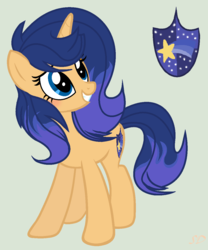 Size: 1024x1232 | Tagged: safe, artist:starfalldawn, oc, oc only, oc:starfall sparkle, pony, unicorn, female, mare, offspring, parent:flash sentry, parent:twilight sparkle, parents:flashlight, simple background, solo