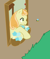 Size: 2022x2400 | Tagged: safe, artist:mistylake, junebug, pony, g4, female, high res, solo