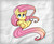 Size: 2284x1865 | Tagged: safe, artist:mrs1989, fluttershy, pegasus, pony, g4, belly, blush sticker, blushing, cute, female, hnnng, hooves to the chest, mare, shyabetes, solo