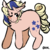 Size: 200x200 | Tagged: safe, artist:peachybats, twilight, pony, unicorn, g1, female, one eye closed, simple background, solo, transparent background, wink