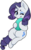 Size: 573x933 | Tagged: safe, artist:chey3tta, rarity, pony, unicorn, g4, egg, eyelashes, female, hoof hold, looking at you, one eye closed, simple background, smiling, solo, transparent background, wink