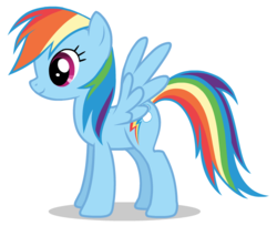 Size: 745x609 | Tagged: safe, rainbow dash, pony, g4, female, simple background, solo, white background