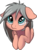 Size: 1082x1481 | Tagged: safe, artist:taneysha, oc, oc only, oc:gearsy septima, pegasus, pony, bust, crying, cute, female, floppy ears, hnnng, mare, sad, simple background, solo, sticker, transparent background