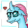 Size: 100x100 | Tagged: safe, artist:mojo1985, ocellus, changedling, changeling, g4, school daze, bust, cute, diaocelles, gif, heart, non-animated gif, pixel art