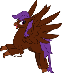 Size: 1024x1190 | Tagged: safe, artist:mlp-trailgrazer, oc, oc only, oc:eliyora, classical hippogriff, hippogriff, classical hippogriffied, feathered fetlocks, female, hippogriffied, simple background, solo, species swap, transparent background, vector