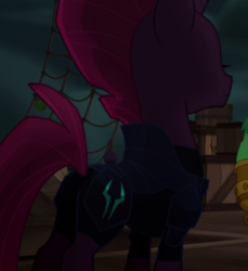 Size: 735x803 | Tagged: safe, screencap, tempest shadow, g4, my little pony: the movie, butt, cropped, plot